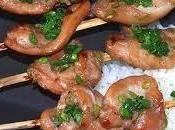 Recettes Super Bowl: brochettes Nguyen