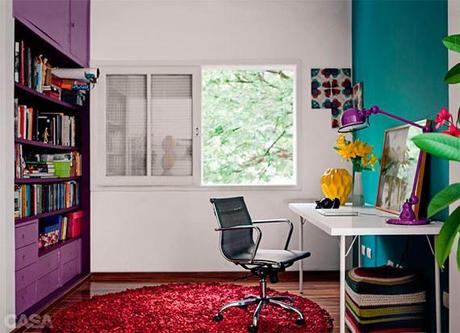 Un appartement plein de couleurs