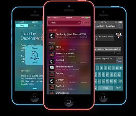 Jailbreak iOS 7: Fancy met de la couleur sur l'interface de votre iPhone