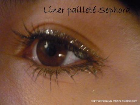 Paillettes girl !! Liner pailleté - nouveauté Sephora