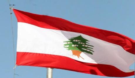 Drapeau libanais/ Photo : EPA/Youssef Badawi
