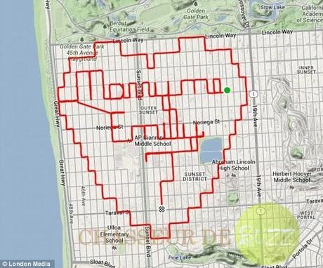 Ils se disent oui par GPS! proposition de mariage