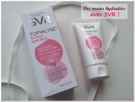 Prenons soins de nos mains avec la crème Topialyse de SVR + mini concours