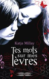 Couverture de Tes mots sur mes lèvres de Katja Milay (Fleuve Noir)
