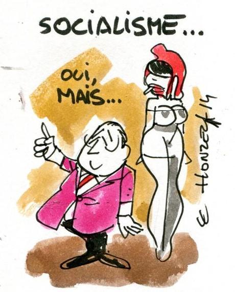 France, qu’as-tu fait de tes valeurs de liberté et de démocratie ? imgscan contrepoints 2014609 socialisme