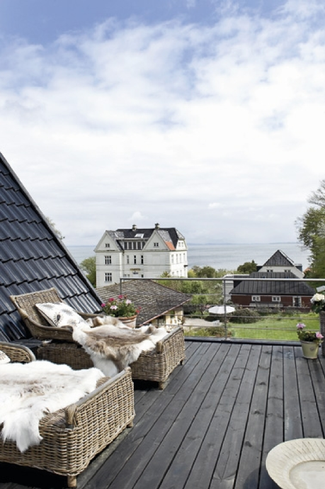 Visite déco : Ambiance ethnique chic à la scandinave…