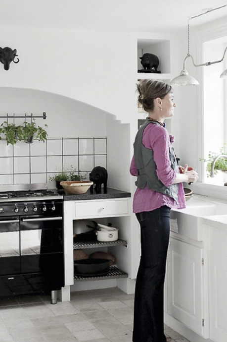 Visite déco : Ambiance ethnique chic à la scandinave…