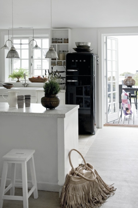 Visite déco : Ambiance ethnique chic à la scandinave…