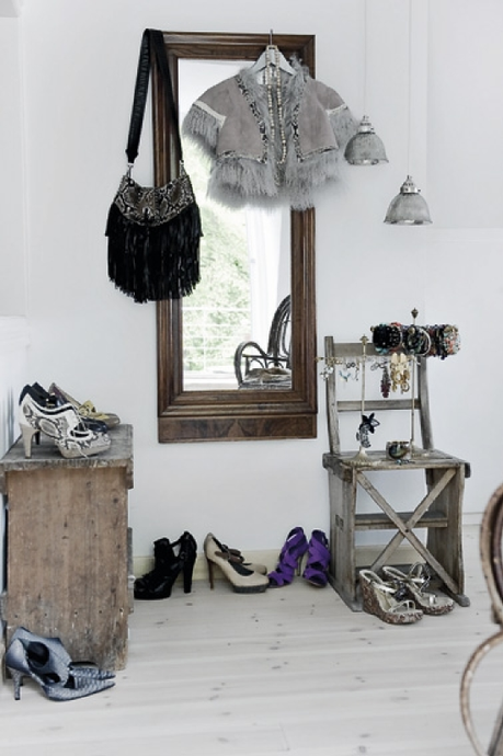 Visite déco : Ambiance ethnique chic à la scandinave…