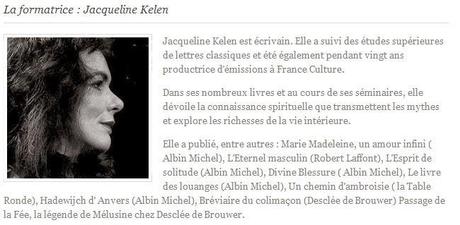 Stage avec Jacqueline Kelen « L'Atelier des Fées » (22 et 23 mars)