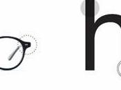lunettes, plutôt Helvetica Garamond