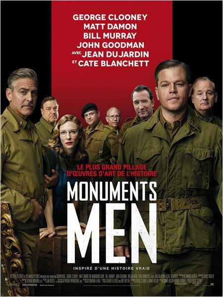 Cinéma : Monuments men, l’affiche française