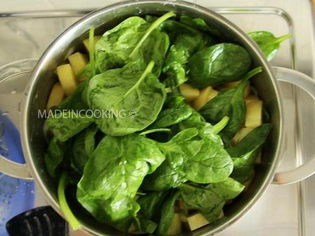 Velouté de pommes de terre, épinard et lait fermenté VeloutÉpinarPDTLaitFBLOG8