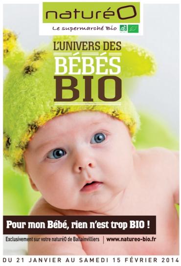Retrouvez tous les produits bio pour votre bébé chez naturéO, les supermarchés bio