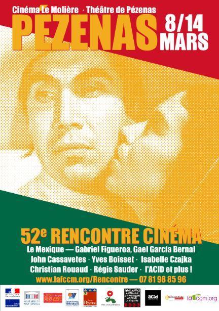 Pézenas : 52ème Rencontre Cinéma affiche