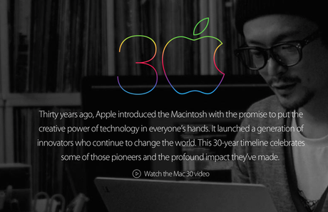 30 ans de Mac, ça se fête ! #Apple