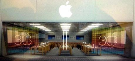 Apple Store 30 ans Mac