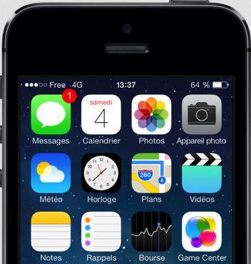 Free Mobile 4G iPhone 5S