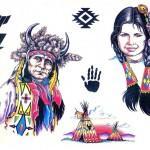 Flash pour tatouage indiens d'Amérique (20)