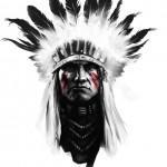 Flash pour tatouage indiens d'Amérique (73)