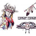 Flash pour tatouage indiens d'Amérique (10)