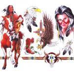Flash pour tatouage indiens d'Amérique (46)