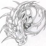 Flash pour tatouage de dragons (89)