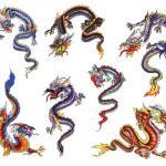 Flash pour tatouage de dragons (27)