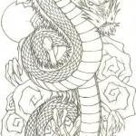 Flash pour tatouage de dragons (82)