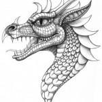 Flash pour tatouage de dragons (81)