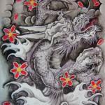 Flash pour tatouage de dragons (40)