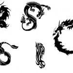 Flash pour tatouage de dragons (23)