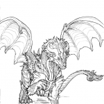Flash pour tatouage de dragons (58)