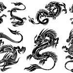 Flash pour tatouage de dragons (2)