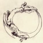 Flash pour tatouage de dragons (42)