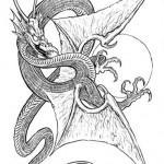 Flash pour tatouage de dragons (8)