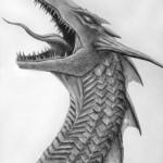 Flash pour tatouage de dragons (76)