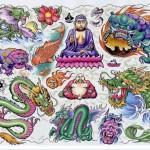 Flash pour tatouage asiatique (20)