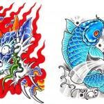Flash pour tatouage asiatique (30)