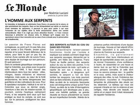 au cinéma besoin urgent de voir... Dallas buyers club, Le vent se lève, au bord du monde.... L'homme aux serpents en images