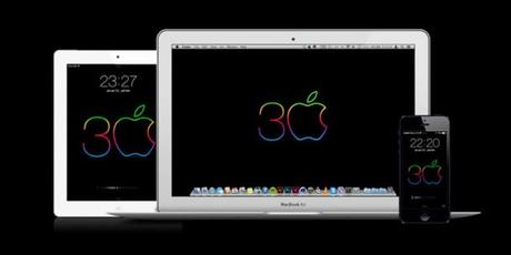 Les 30 ans du Mac en fond d'écran sur votre iPhone, iPad ou Mac