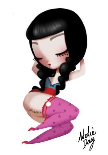 Adolie Day – Illustrations – pinup