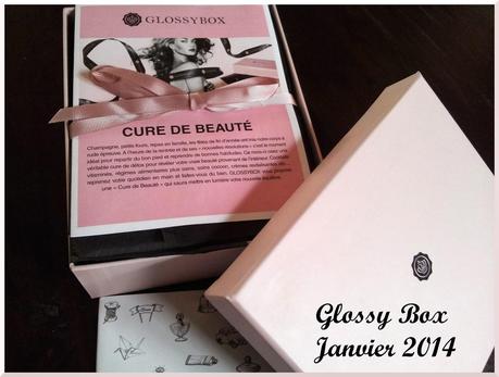 [Box] Glossybox Cure de Beauté Janvier 2014