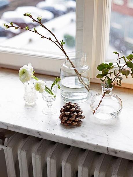 Intérieur à la déco féminine Planète Déco via Nat et nature Semaine 4 sur les blogs déco