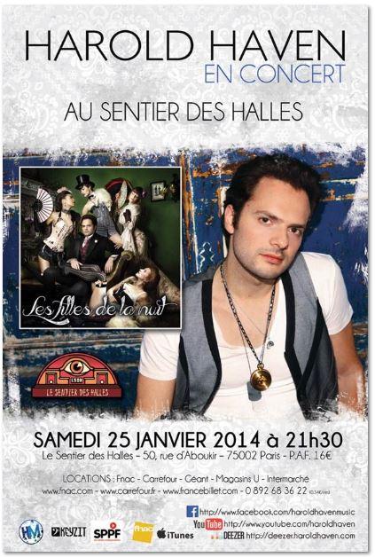 Harold Haven en concert