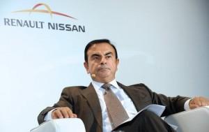 Carlos Ghosn, le 28 septembre 2012 au salon de l'automobile à Paris.