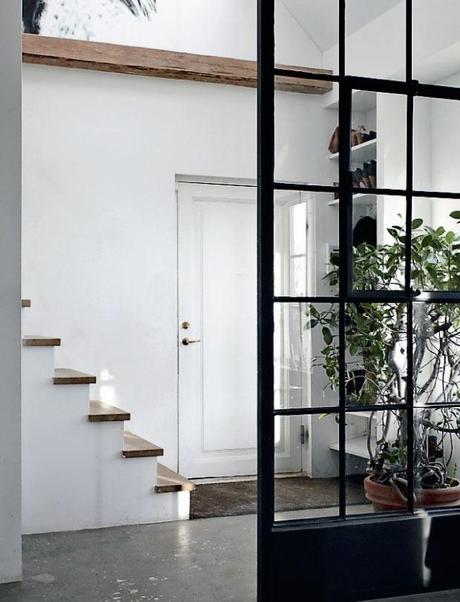 Une maison danoise riche de structures différentes