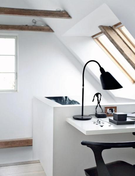 Une maison danoise riche de structures différentes