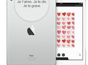 L'Apple Store couleurs Saint Valentin