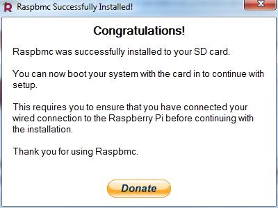 raspbmc06 Installer XBMC sur votre Raspberry Pi avec RaspBMC